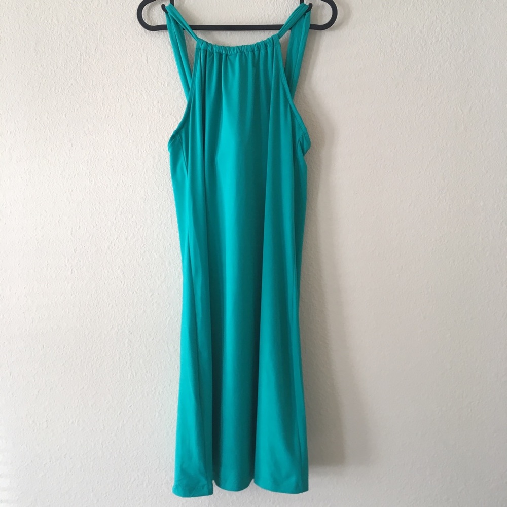 Athleta Kokomo Teal Swimdress